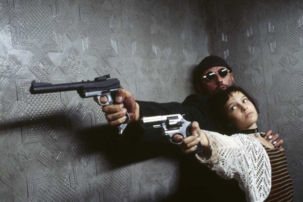 Leon profesional con Natalie Portman